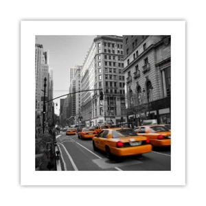 Affisch - Storstadens solar - 40x40 cm