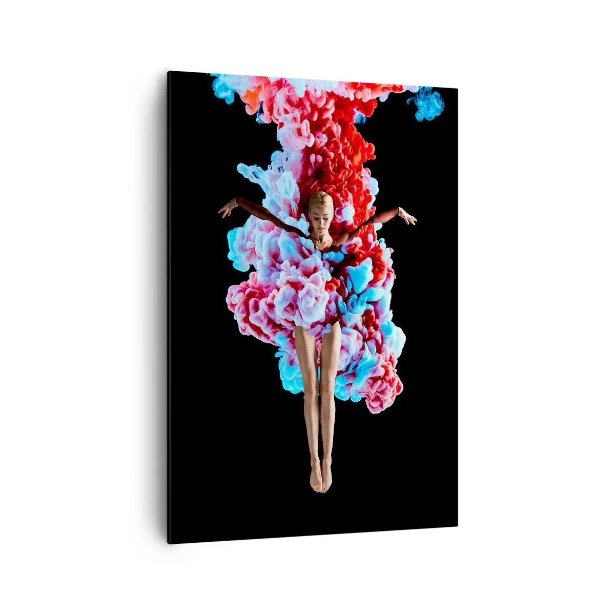 Canvastavla - Bild på duk - Fullt blommande - 70x100 cm