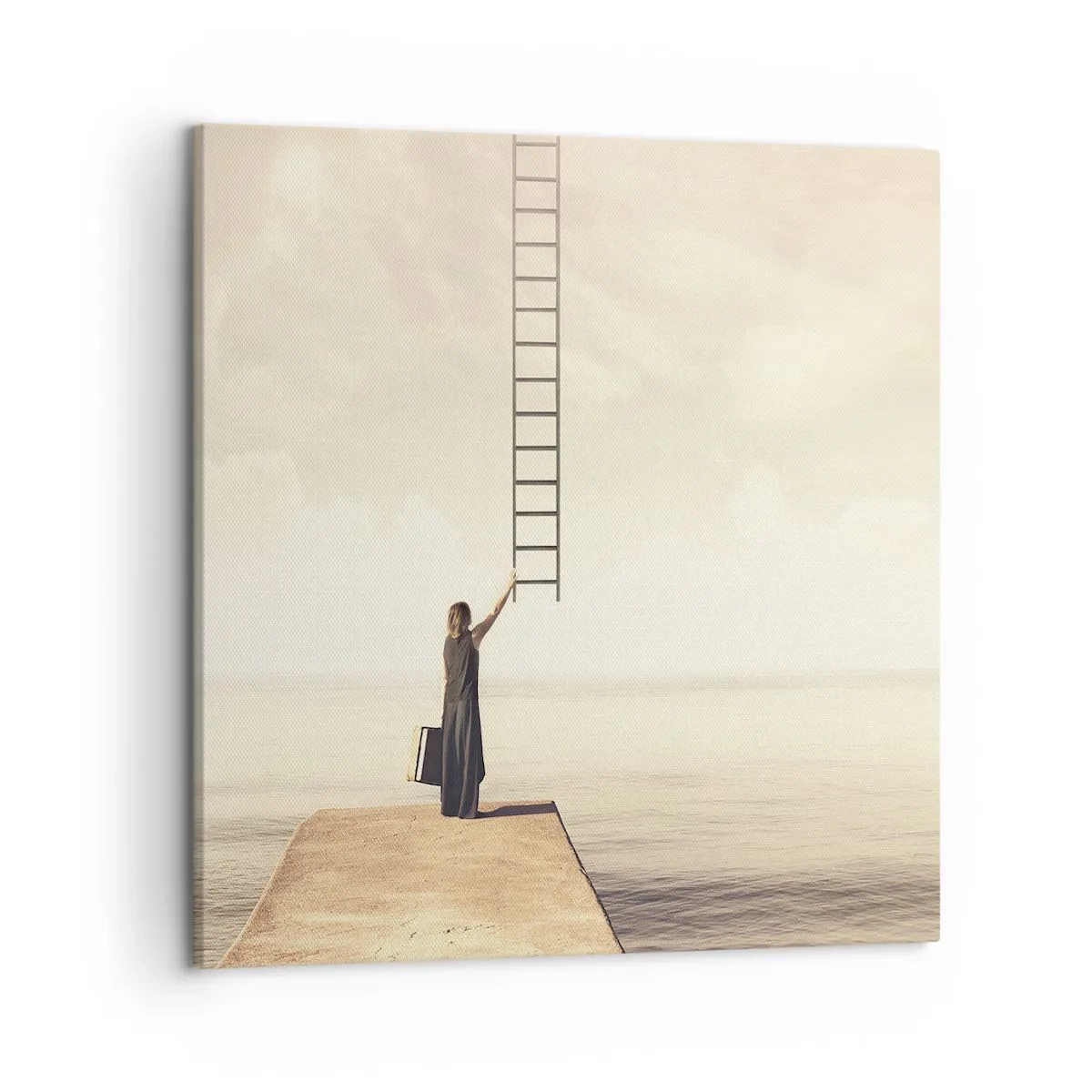 Canvastavla - Bild på duk - Magisk resa - 50x50 cm