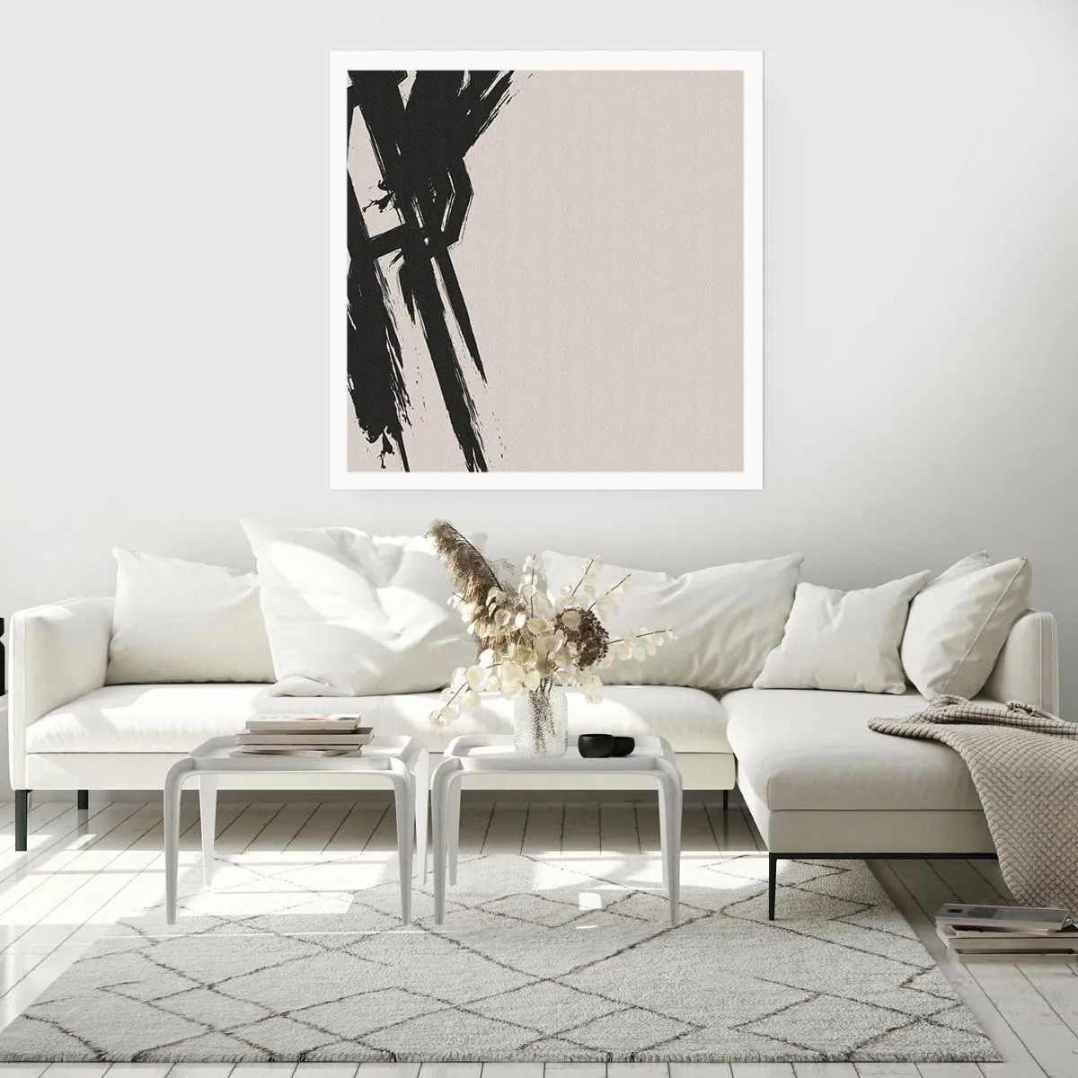 Affisch - En ostoppbar rörelse - 60x60 cm