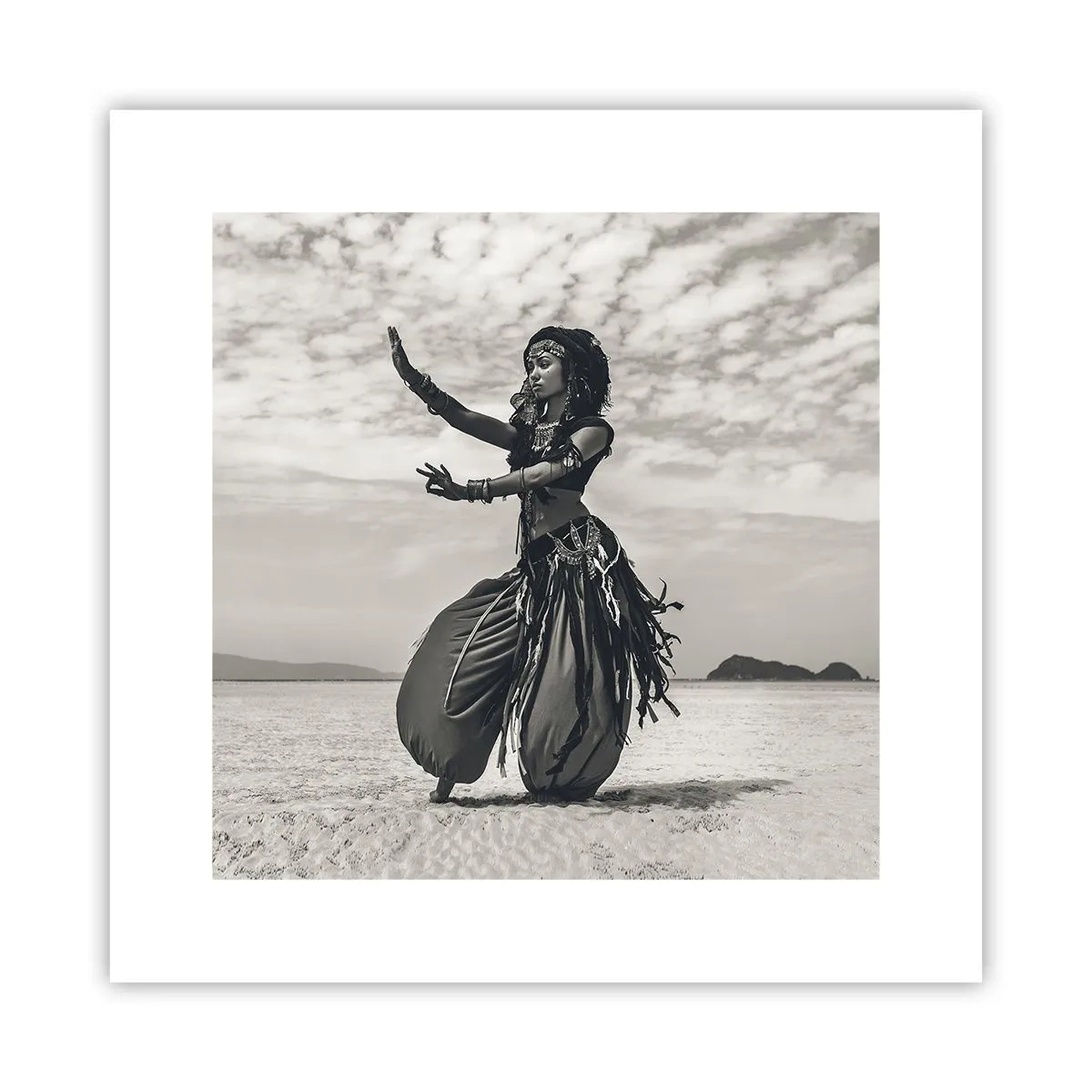 Affisch - Sydliga öars dans - 30x30 cm