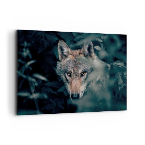 Canvastavla - Bild på duk - Jägare - 120x80 cm