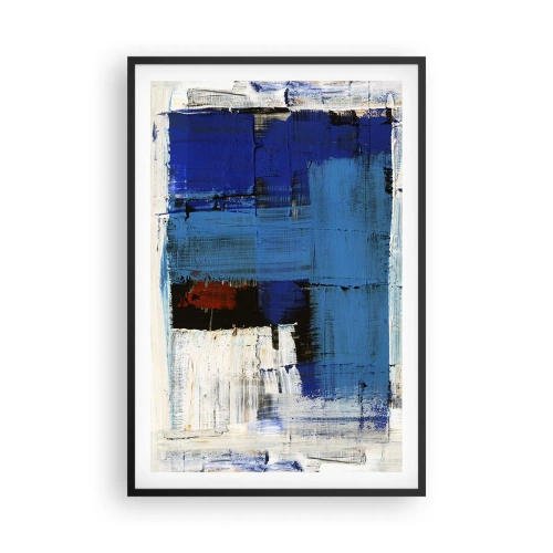 Affisch i svart ram - Det blåas hemlighet - 61x91 cm