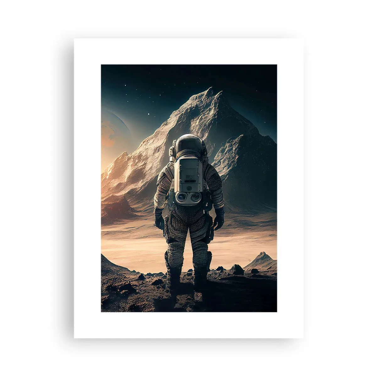 Affisch - En ny utmaning - 30x40 cm