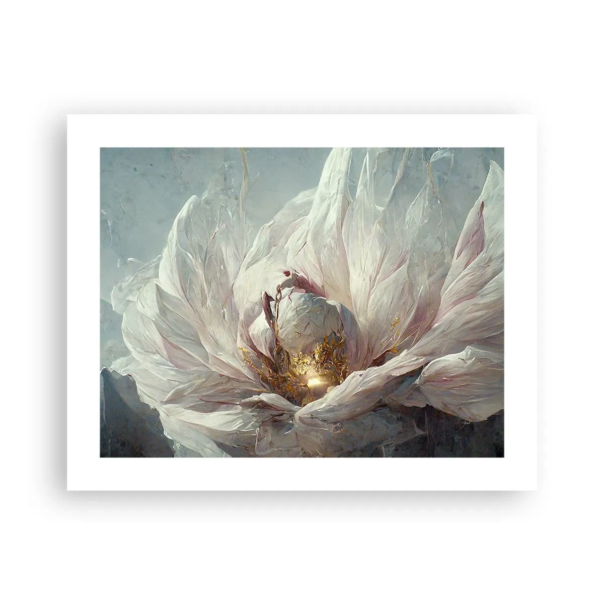Affisch - Blommar en gång på hundra år - 50x40 cm