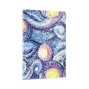 Glastavla - Bild på glas - Från van Goghs tavla - 80x120 cm