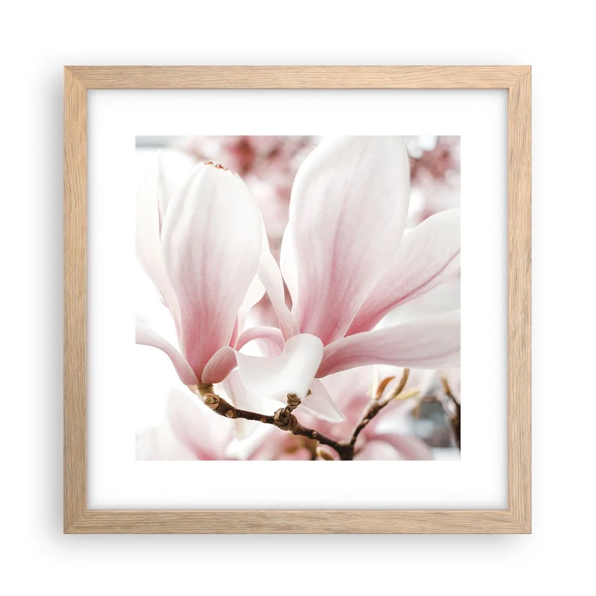 Affisch i ram av ljusek - Oändlig känslighet - 30x30 cm