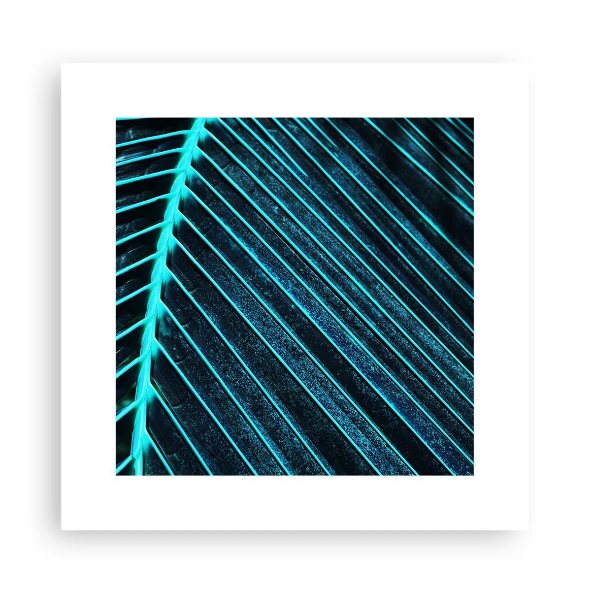 Affisch - Grön textur - 30x30 cm