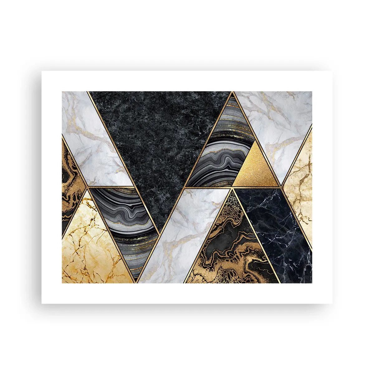 Affisch - Sten vid sten - 50x40 cm