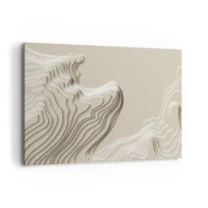 Canvastavla - Bild på duk - Konstens topografi - 120x80 cm