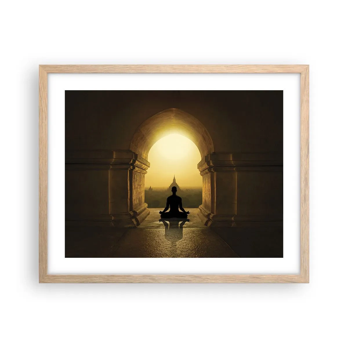 Affisch i ram av ljusek - Full harmoni - 50x40 cm