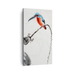 Canvastavla - Bild på duk - Ängens liv - 45x80 cm