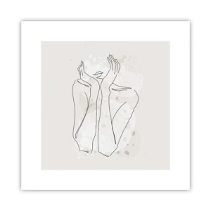 Affisch - Drömstund - 30x30 cm