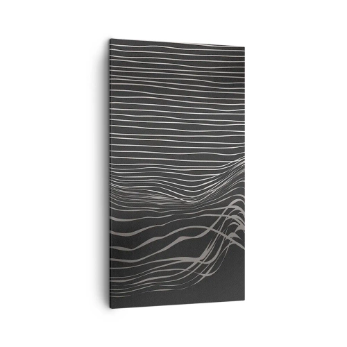 Canvastavla - Bild på duk - Rytm och accent - 45x80 cm