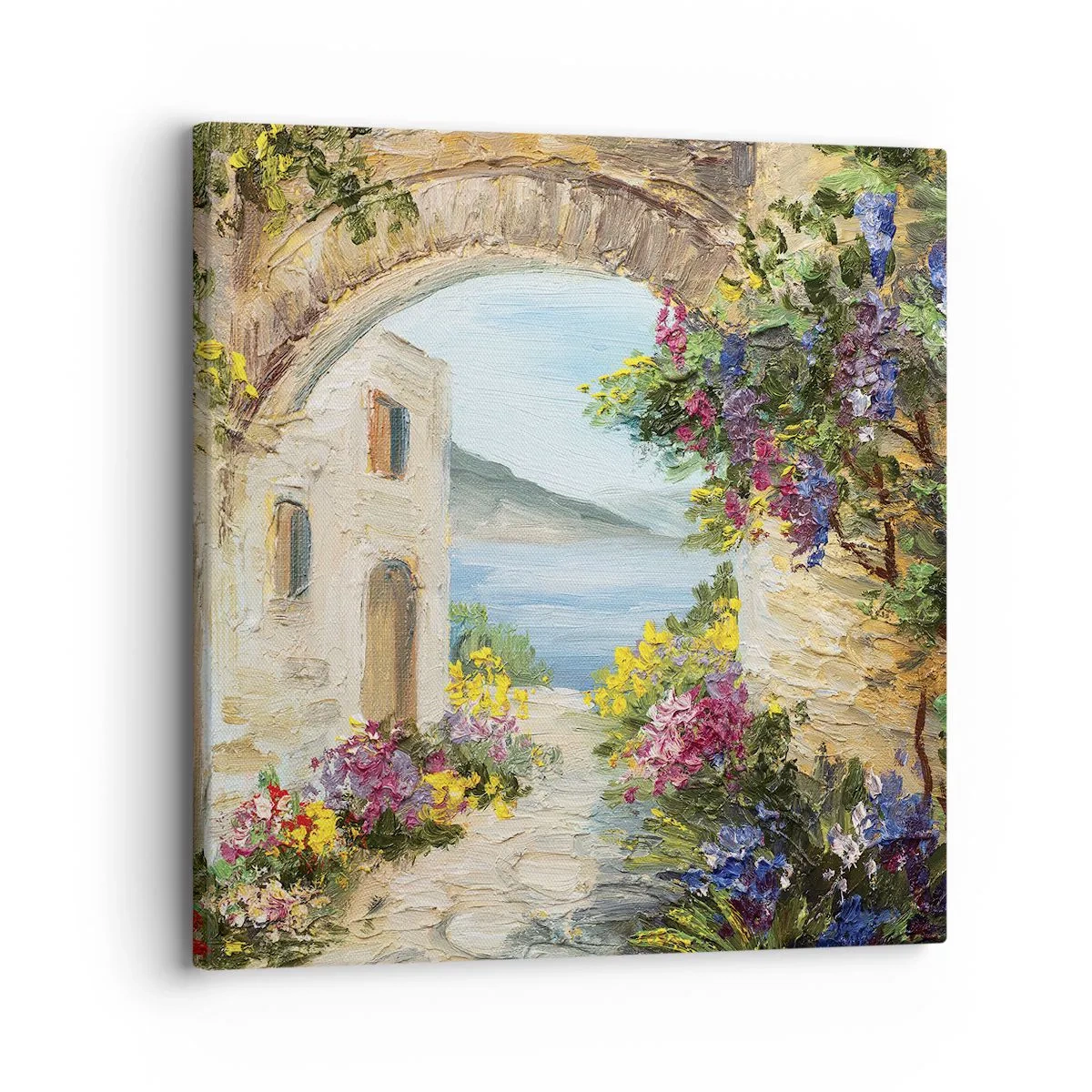 Canvastavla - Bild på duk - Kustprovinsens charm - 30x30 cm
