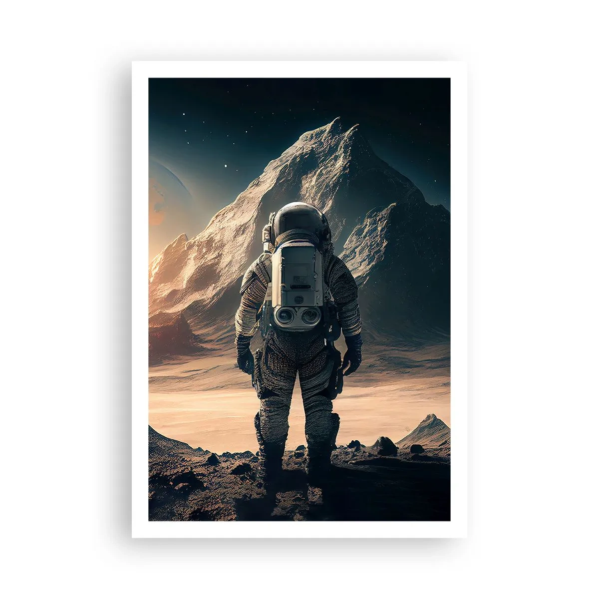 Affisch - En ny utmaning - 70x100 cm