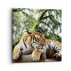 Canvastavla - Bild på duk - Med vänlig hälsning - 30x30 cm