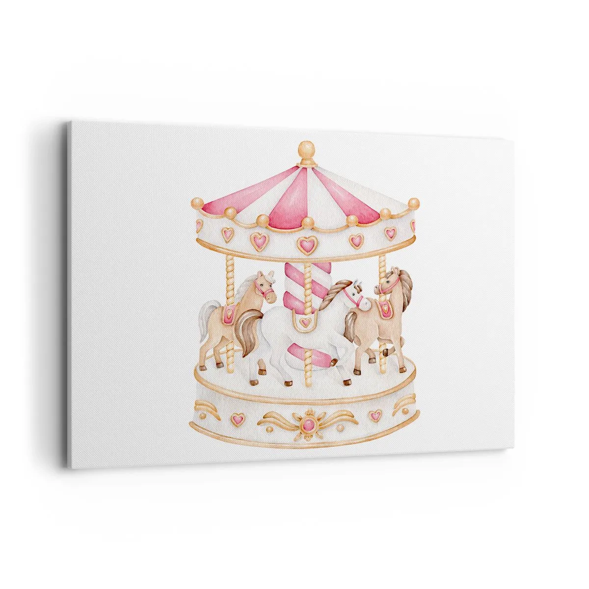 Canvastavla - Bild på duk - Barndomens ljuva värld - 100x70 cm