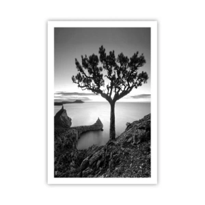 Affisch - Ro enda fram till horisonten - 61x91 cm