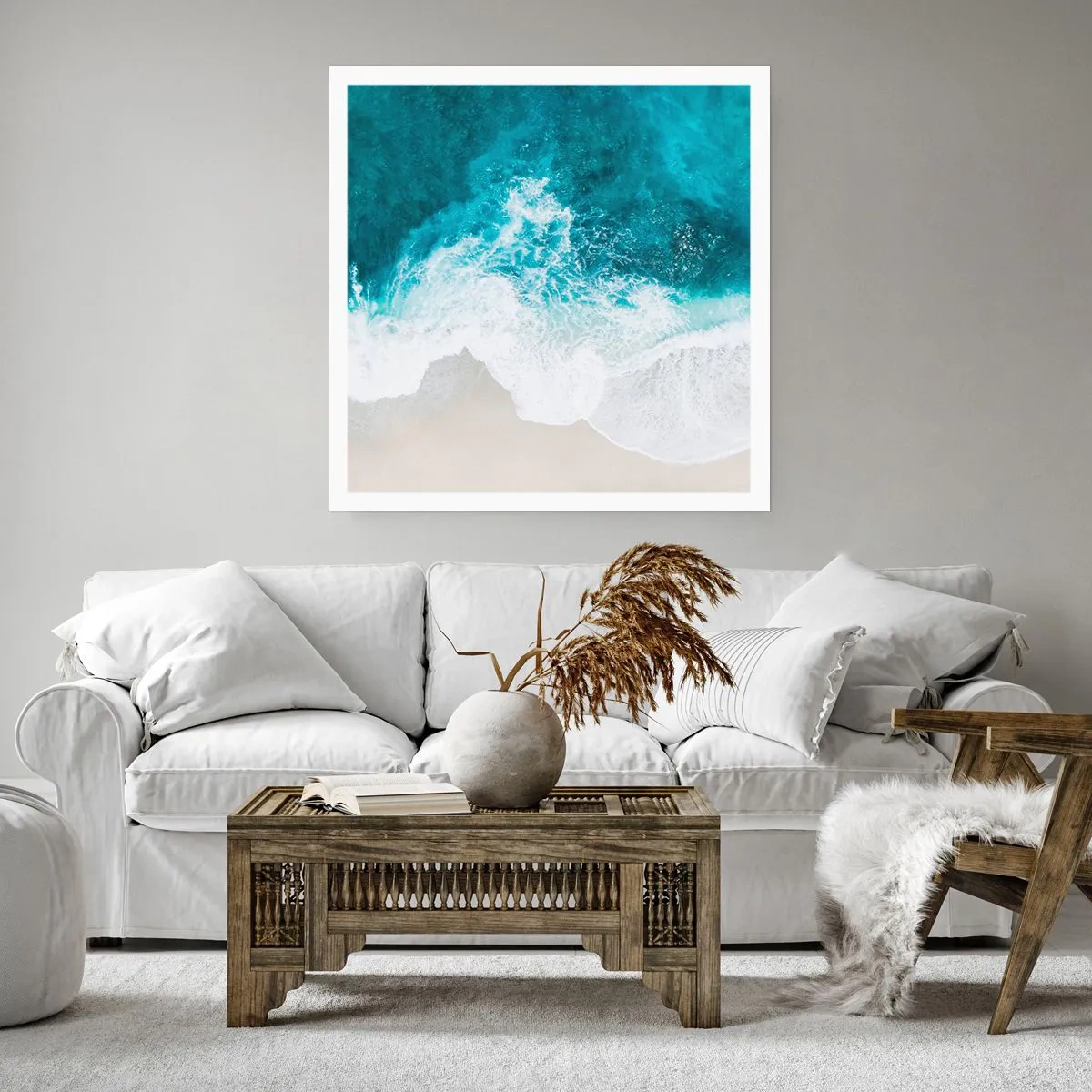 Affisch - Naturlig smekning - 40x40 cm