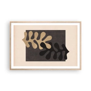 Affisch i ram av ljusek - Brist och komplettering - 91x61 cm