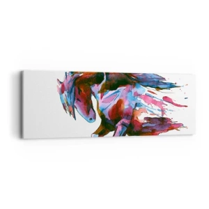 Canvastavla - Bild på duk - I extas - 90x30 cm