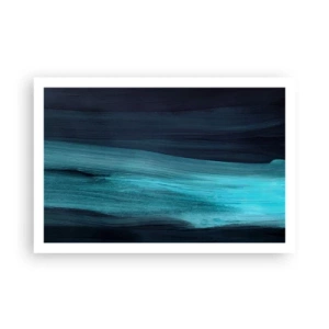 Affisch - Flyt med strömmen - 91x61 cm