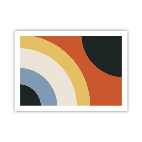 Affisch - Mot varandra - 70x50 cm