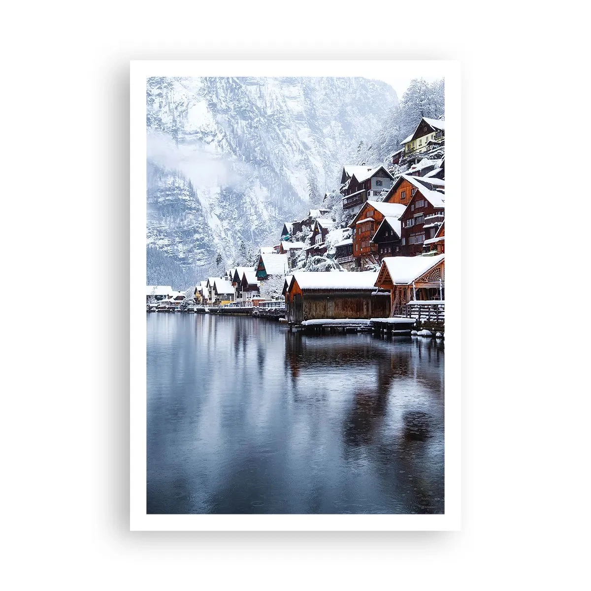 Affisch - I vinterns dräkt - 70x100 cm