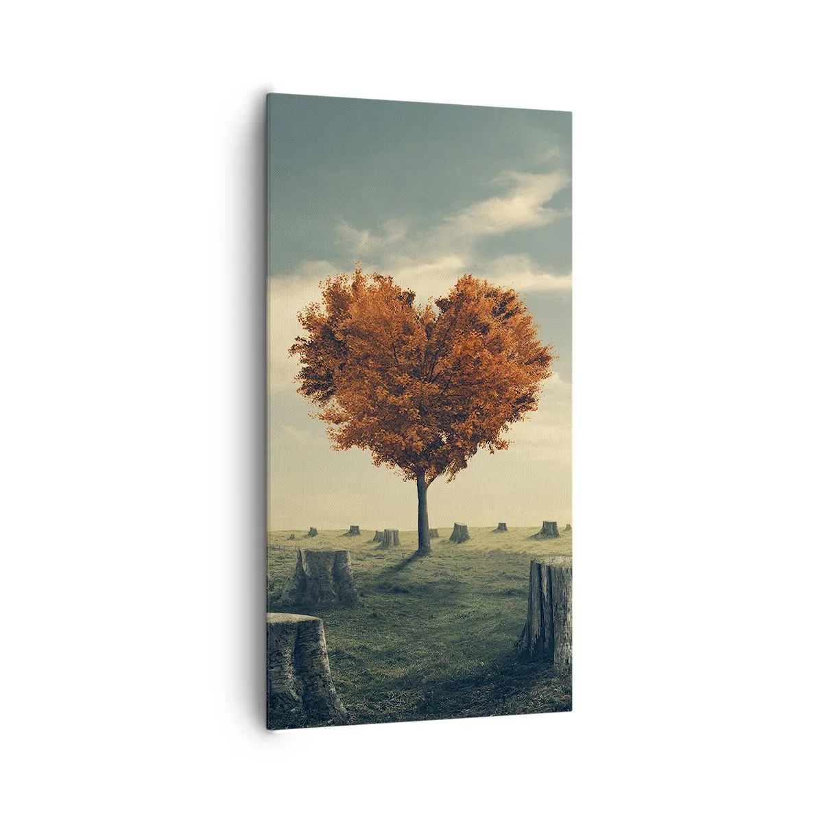 Canvastavla - Bild på duk - Det finns fortfarande hopp - 65x120 cm