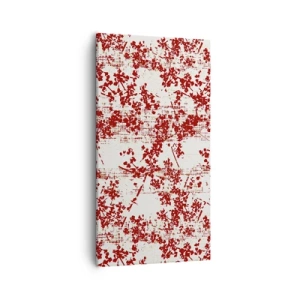 Canvastavla - Bild på duk - Som en gammal percale - 55x100 cm