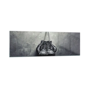 Glastavla - Bild på glas - Stridens tid och fredens tid - 160x50 cm