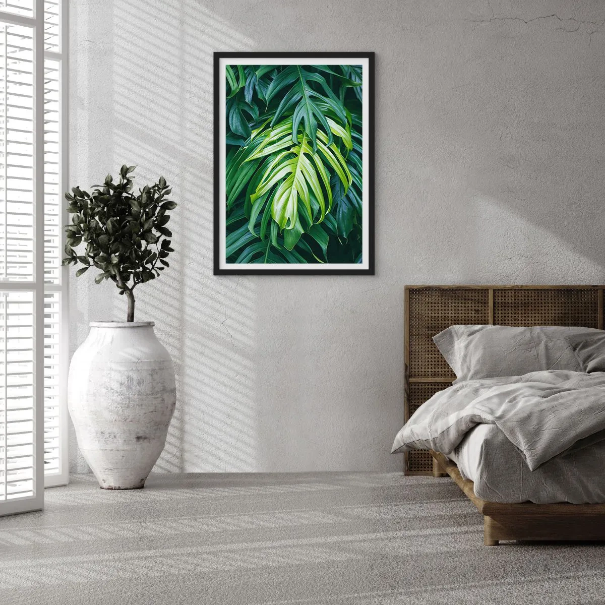Affisch i svart ram - Doppa sig i fräschheten - 61x91 cm