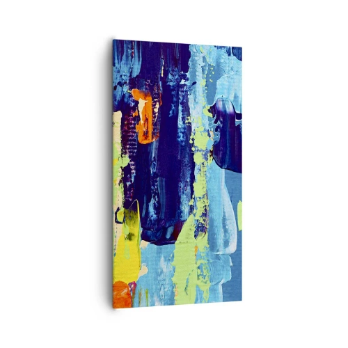 Canvastavla - Bild på duk - Livet är skönt! - 65x120 cm