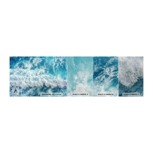 Provbit av fototapet Premium Sand - Glatt och hoppande - Hav, Havsvåg, Natur - 100x30 cm