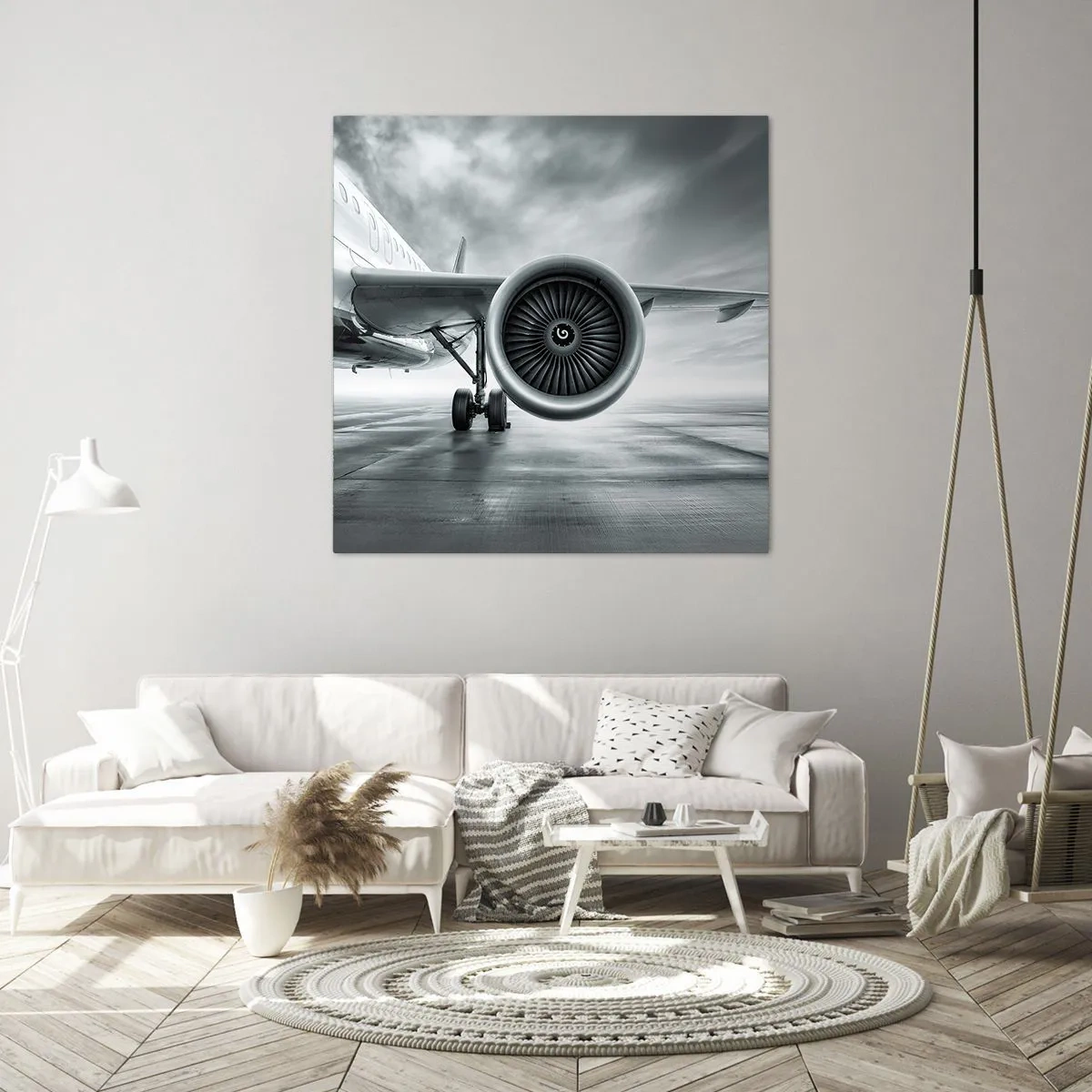 Canvastavla - Bild på duk - Kraften finns! - 70x70 cm