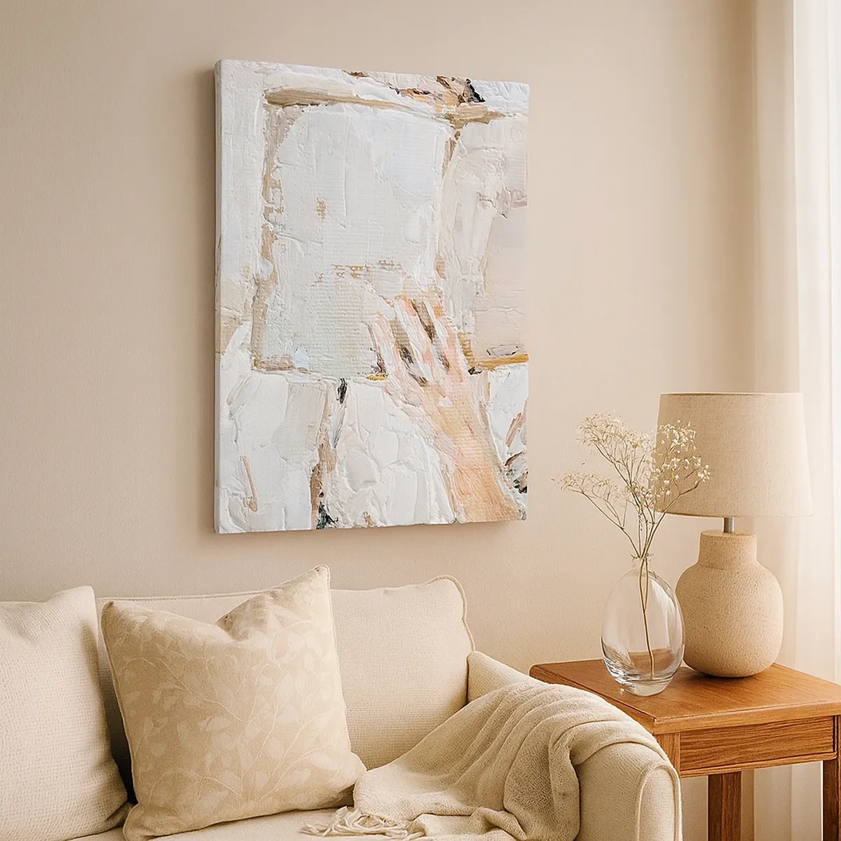 Canvastavla - Bild på duk - I en annan värld - 50x70 cm