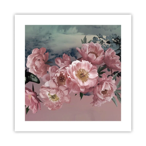 Affisch - Romantikens höjdpunkt - 40x40 cm