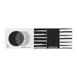 Fototapet Prov Standard Eco - Hans alter ego - Sol, Hjul, Boho - 100x30 cm