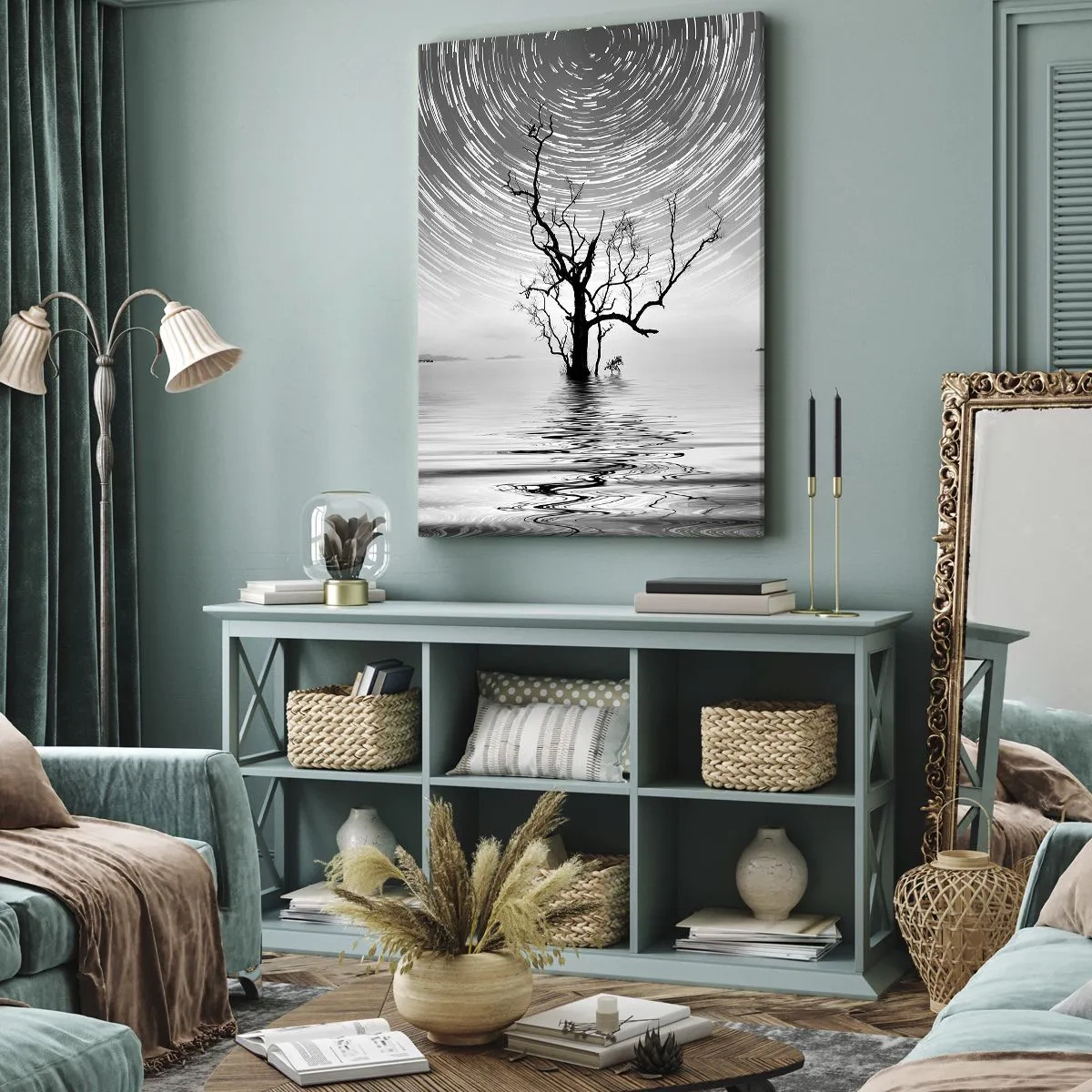 Canvastavla - Bild på duk - Naturens symfoni - 50x70 cm
