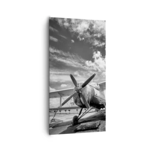 Canvastavla - Bild på duk - Jag kan inte vänta! - 65x120 cm