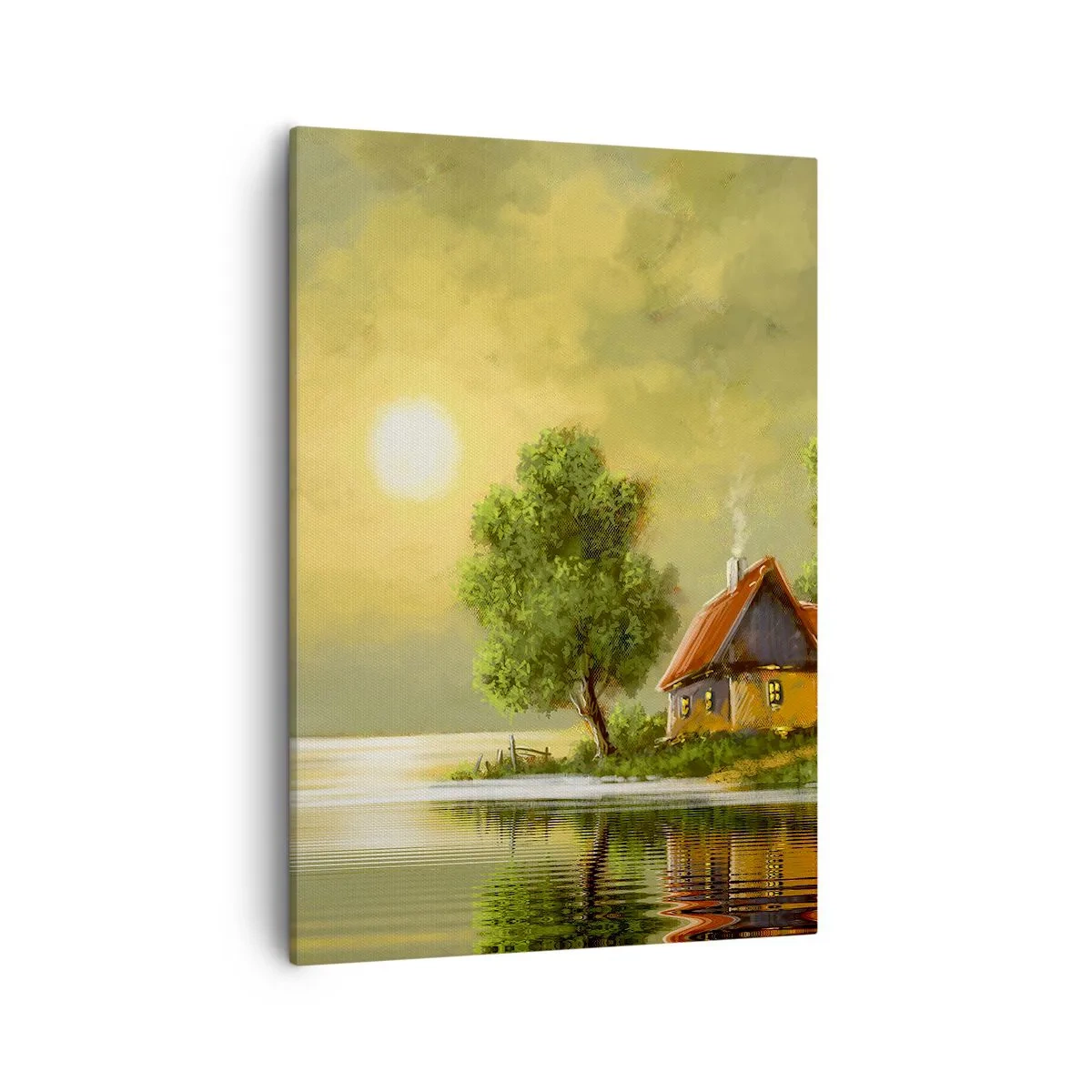 Canvastavla - Bild på duk - Vackert som från en bild - 50x70 cm