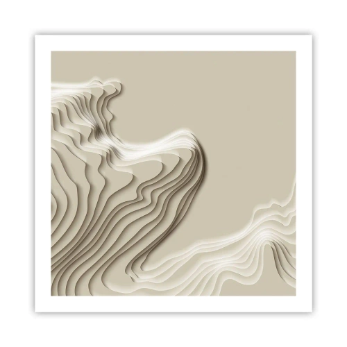 Affisch - Konstens topografi - 60x60 cm