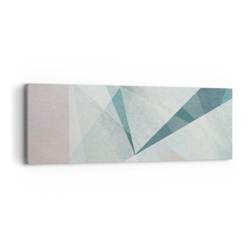 Canvastavla - Bild på duk - Lugnt trots dynamiskt - 90x30 cm