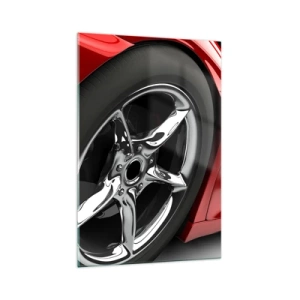 Glastavla - Bild på glas - Skapad att vara snabb - 70x100 cm