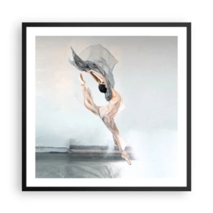 Affisch i svart ram - Dansextas - 60x60 cm