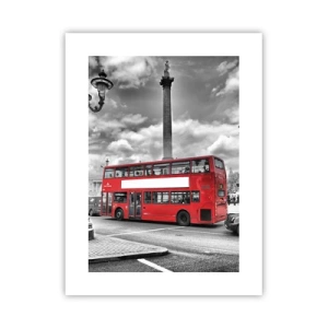 Affisch - Stadens riktiga blodomlopp - 30x40 cm