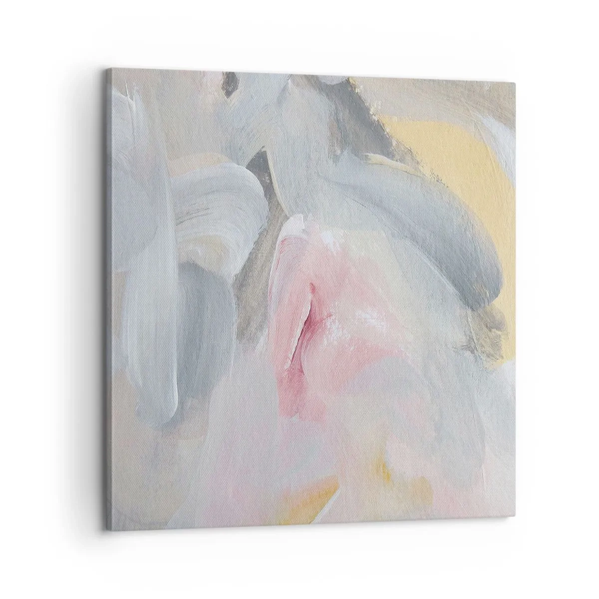 Canvastavla - Bild på duk - I en pastellfärgad värld - 60x60 cm