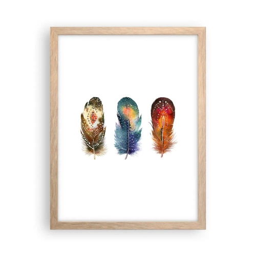 Affisch i ram av ljusek - Ritualer, seder, hemligheter - 30x40 cm