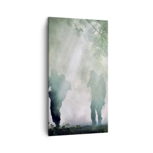 Canvastavla - Bild på duk - En för alla... - 45x80 cm